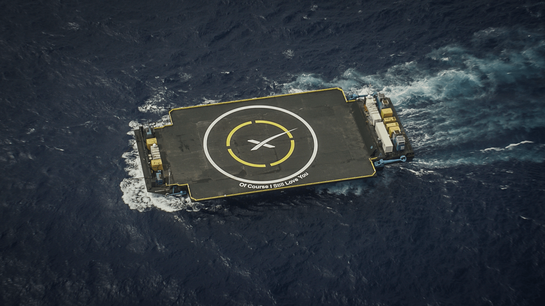 SpaceX ship names meaning: Of Course I Still Love You