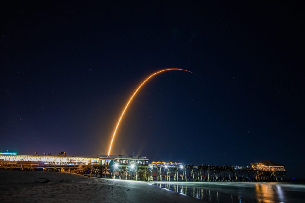 Cocoa Beach & Cocoa Beach Pier: Rocket Launch Viewing on Florida’s Space Coast