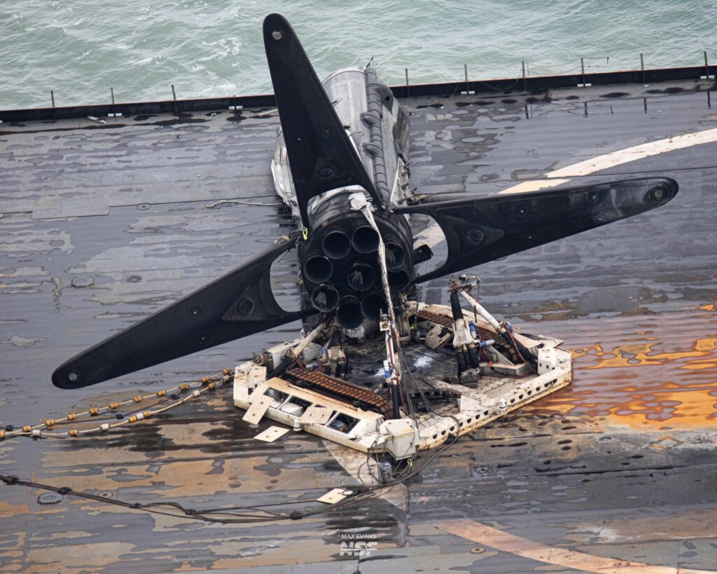 SpaceX Falcon 9 Booster Lost at Sea After Droneship Incident
