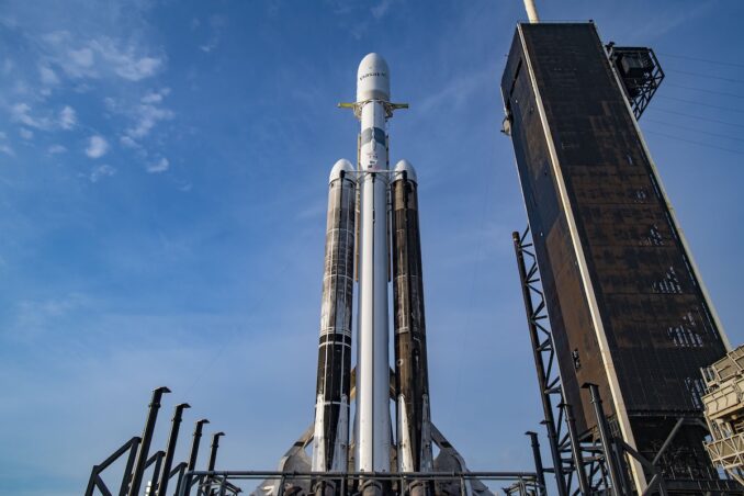 Live coverage: SpaceX to launch final ViaSat-3 satellite on Falcon Heavy rocket