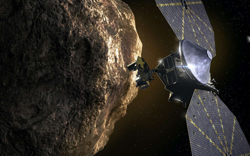 Lucy Trojan Asteroid (21900) Orus Flyby